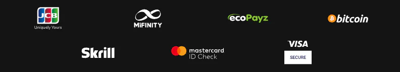 Betify Casino moyens de paiement avec JCB, MiFinity, ecoPayz, Bitcoin, Skrill, Mastercard et Visa